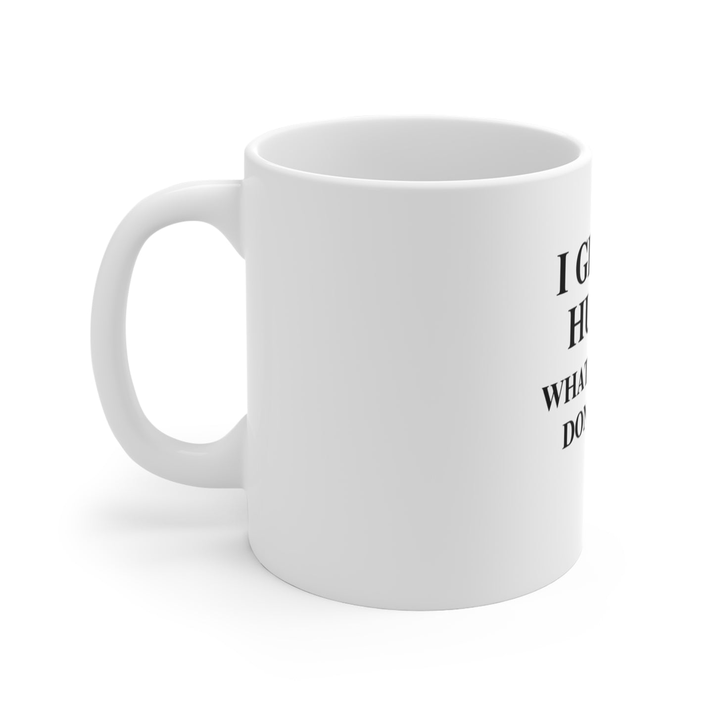 I Grew a Human Coffee Mug - 11oz Ceramic Cup for New Parents, Funny Gift Idea