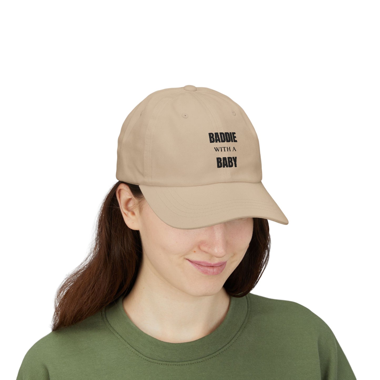 Baddie With A Baby Classic Dad Cap - Stylish Parenting Hat