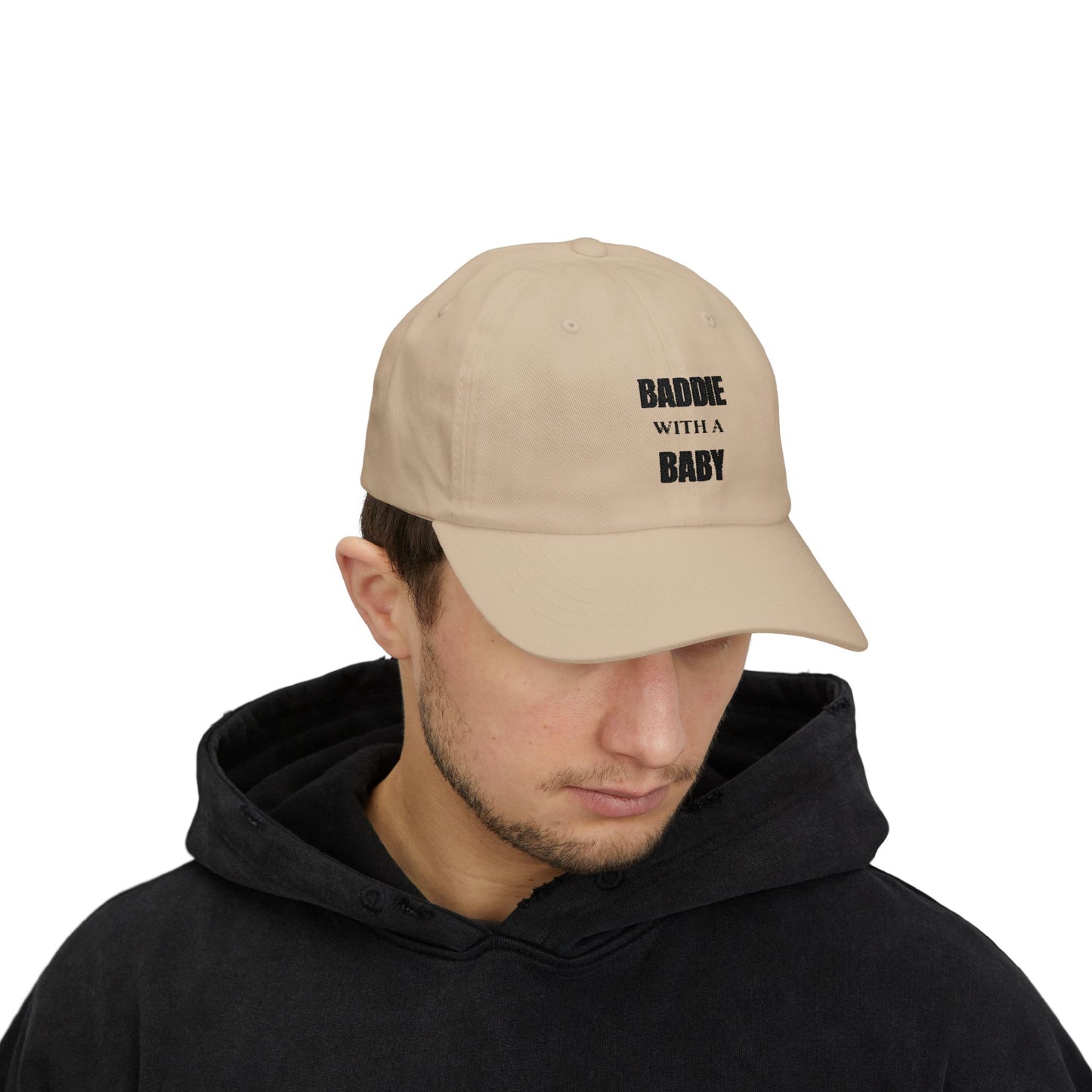 Baddie With A Baby Classic Dad Cap - Stylish Parenting Hat