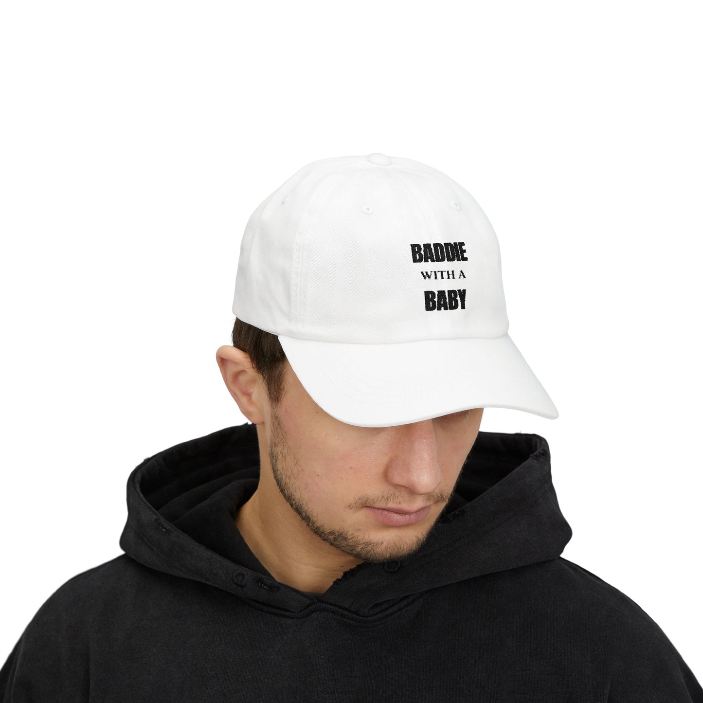 Baddie With A Baby Classic Dad Cap - Stylish Parenting Hat