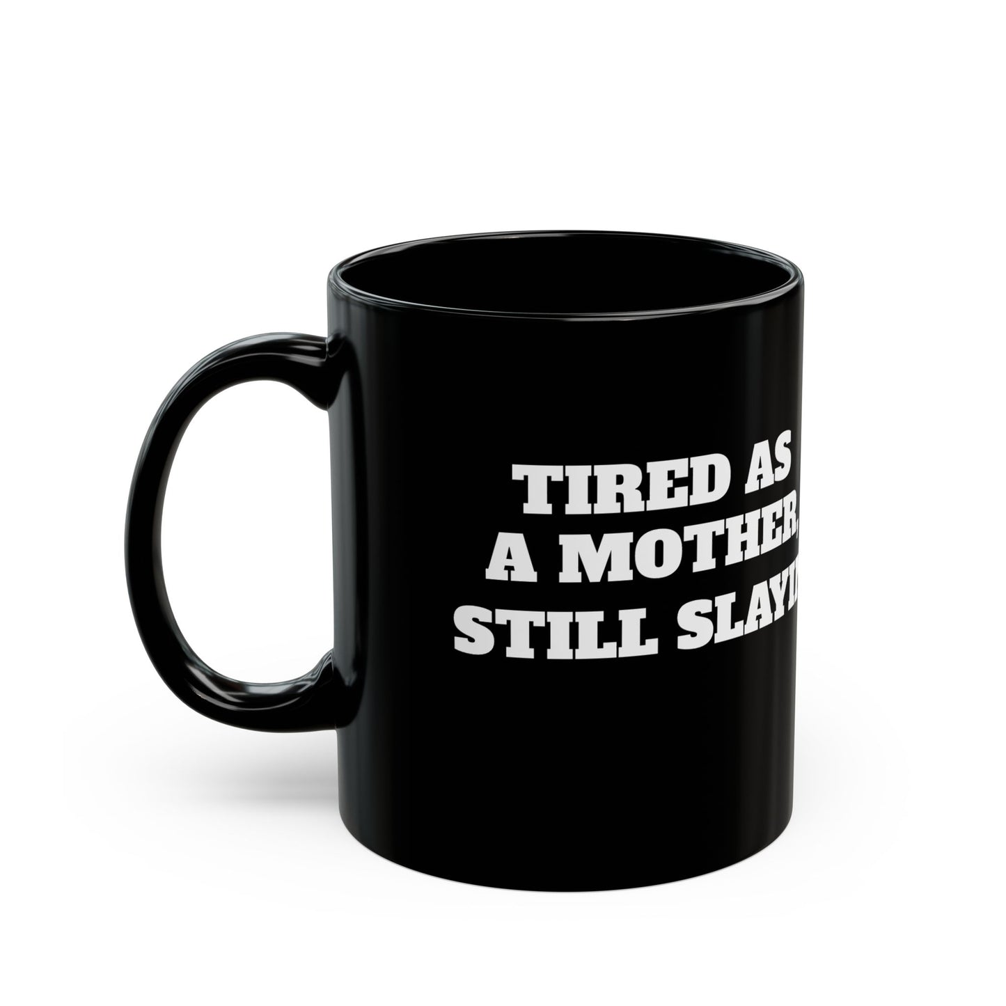 Sassy Black Mug for Coffee Lovers, Perfect Gift for Mom, Dad, Birthdays, Office Humor, Customizable Mug