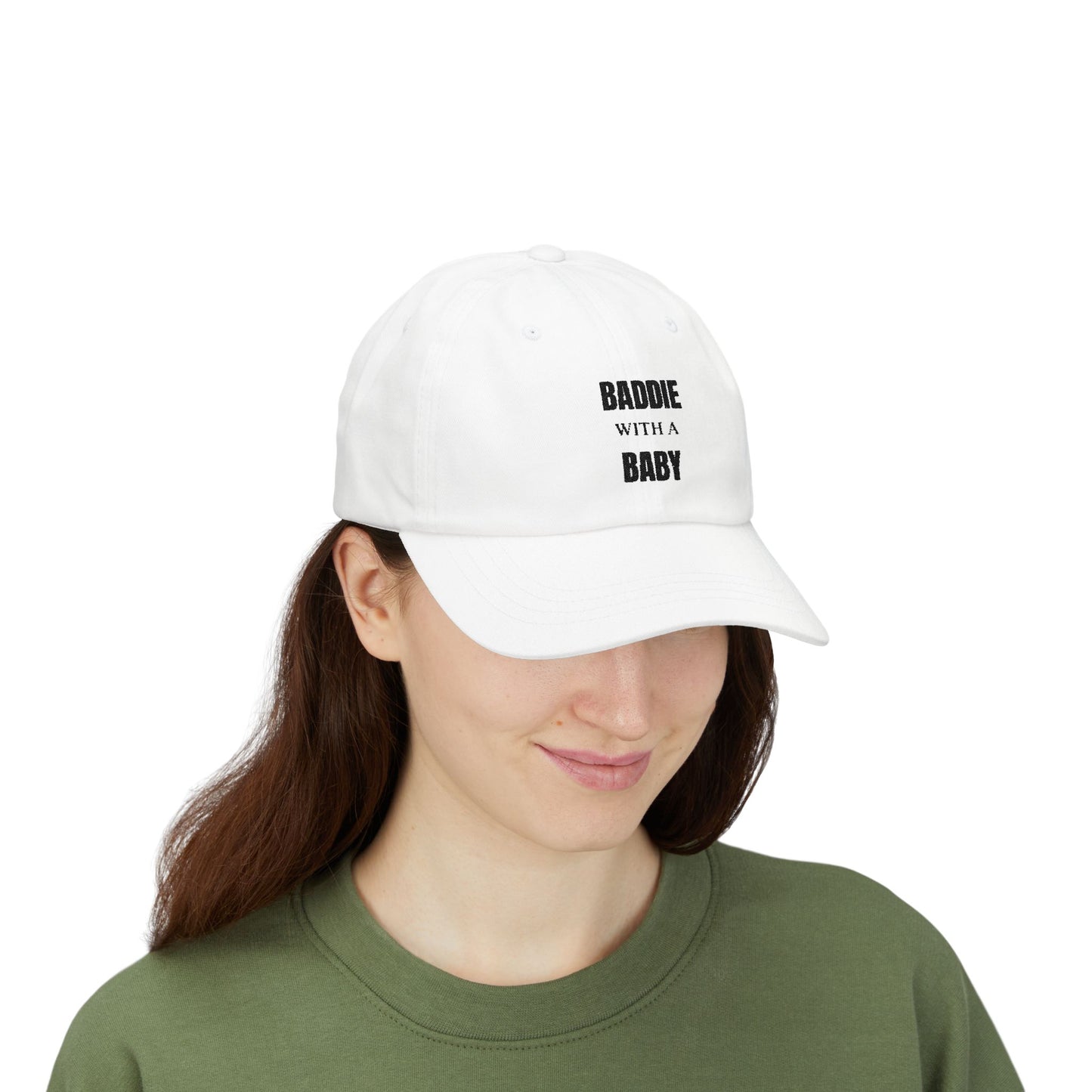 Baddie With A Baby Classic Dad Cap - Stylish Parenting Hat