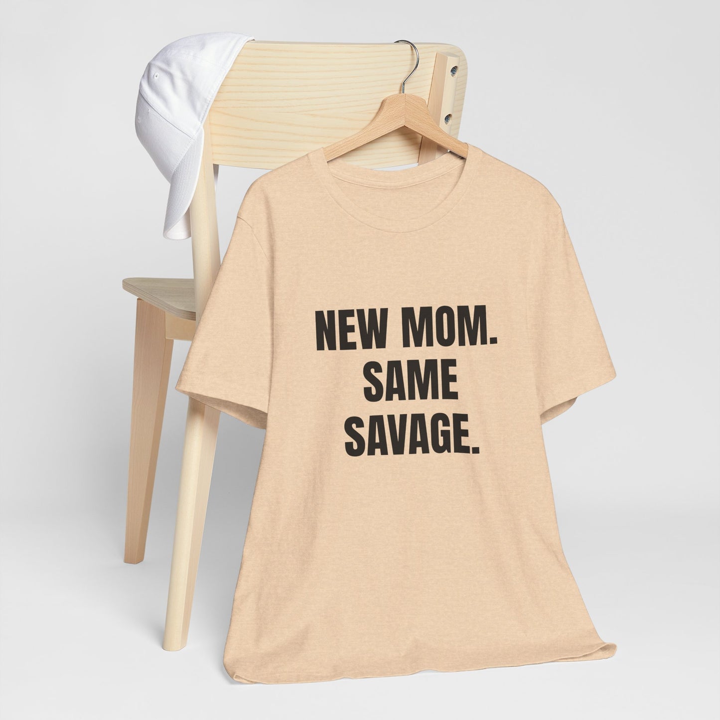 New Mom Savage Tee - Unisex Jersey Short Sleeve T-Shirt